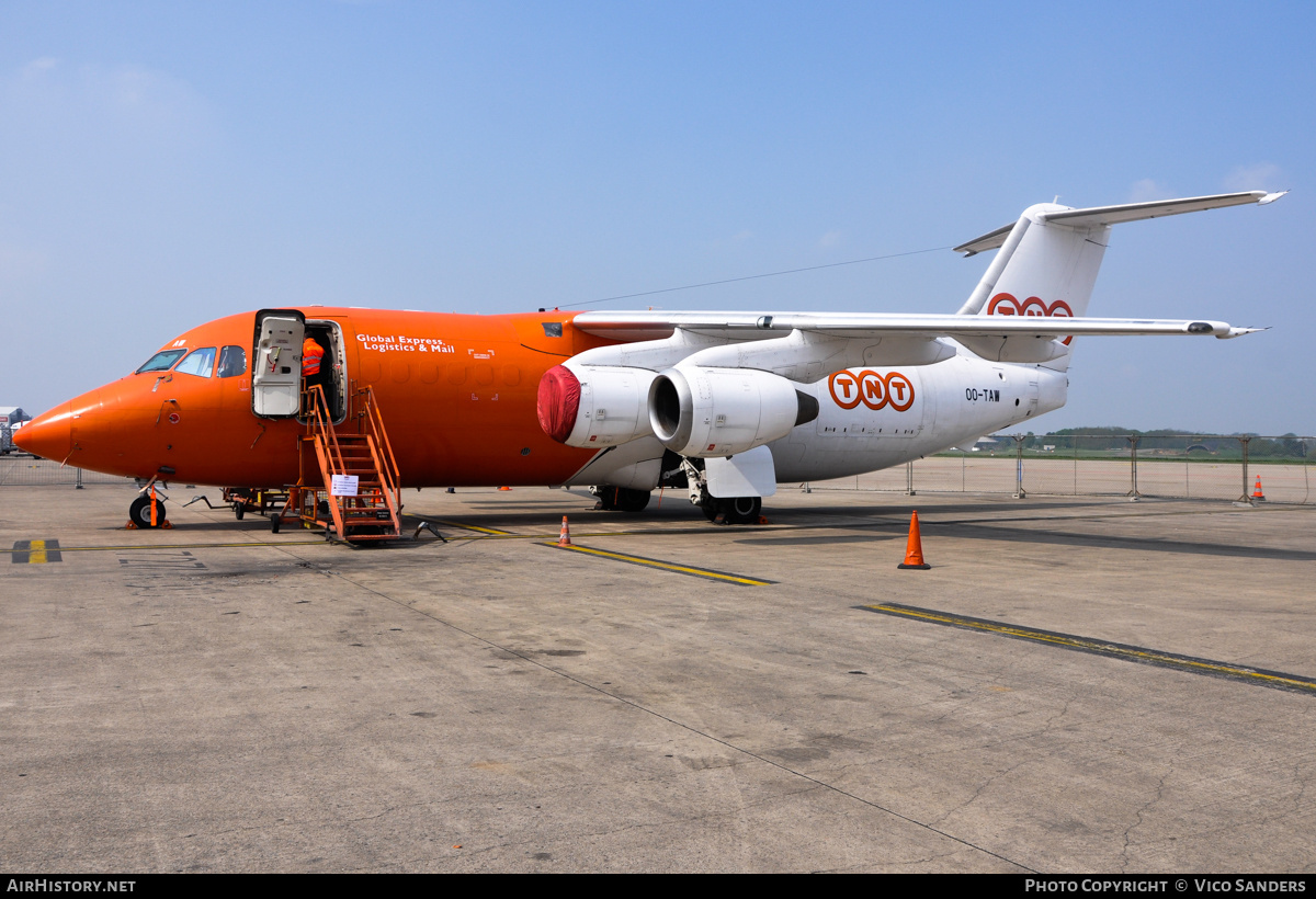 Aircraft Photo of OO-TAW | British Aerospace BAe-146-200QT Quiet Trader | TNT Airways | AirHistory.net #790967