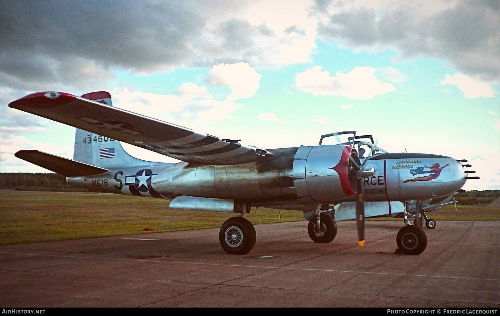 Aircraft Photo of N167B / 44-34602 | Douglas A-26B Invader | USA - Air Force | AirHistory.net #790971
