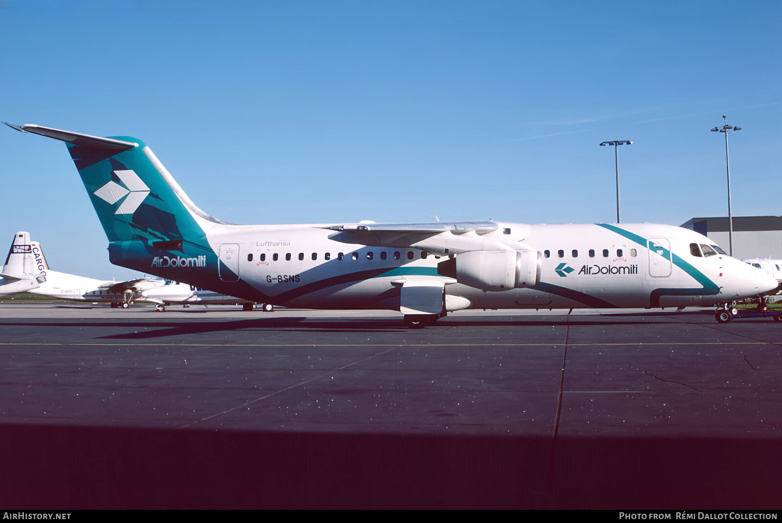 Aircraft Photo of G-BSNS | British Aerospace BAe-146-300 | Air Dolomiti | AirHistory.net #791016