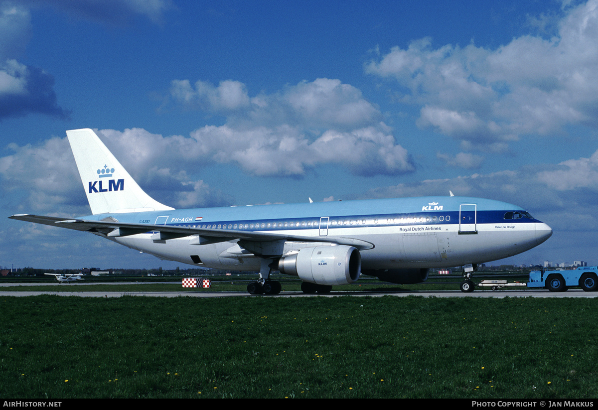 Aircraft Photo of PH-AGH | Airbus A310-203 | KLM - Royal Dutch Airlines | AirHistory.net #791040