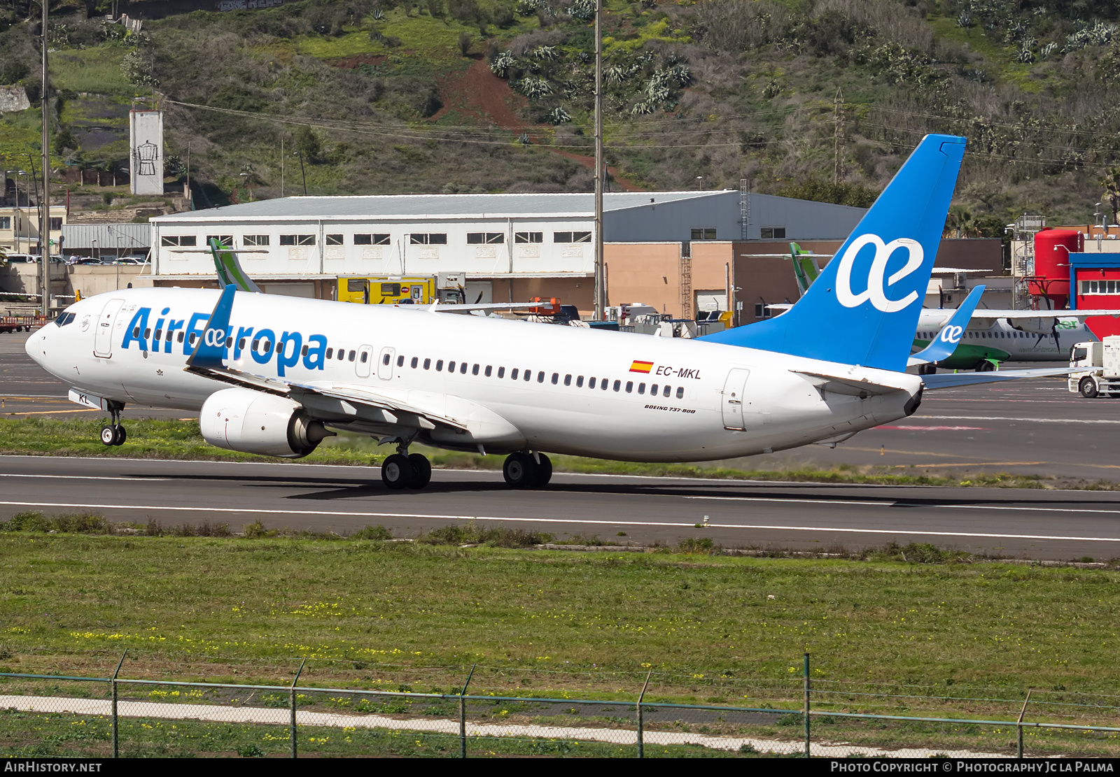 Aircraft Photo of EC-MKL | Boeing 737-85P | Air Europa | AirHistory.net #791081
