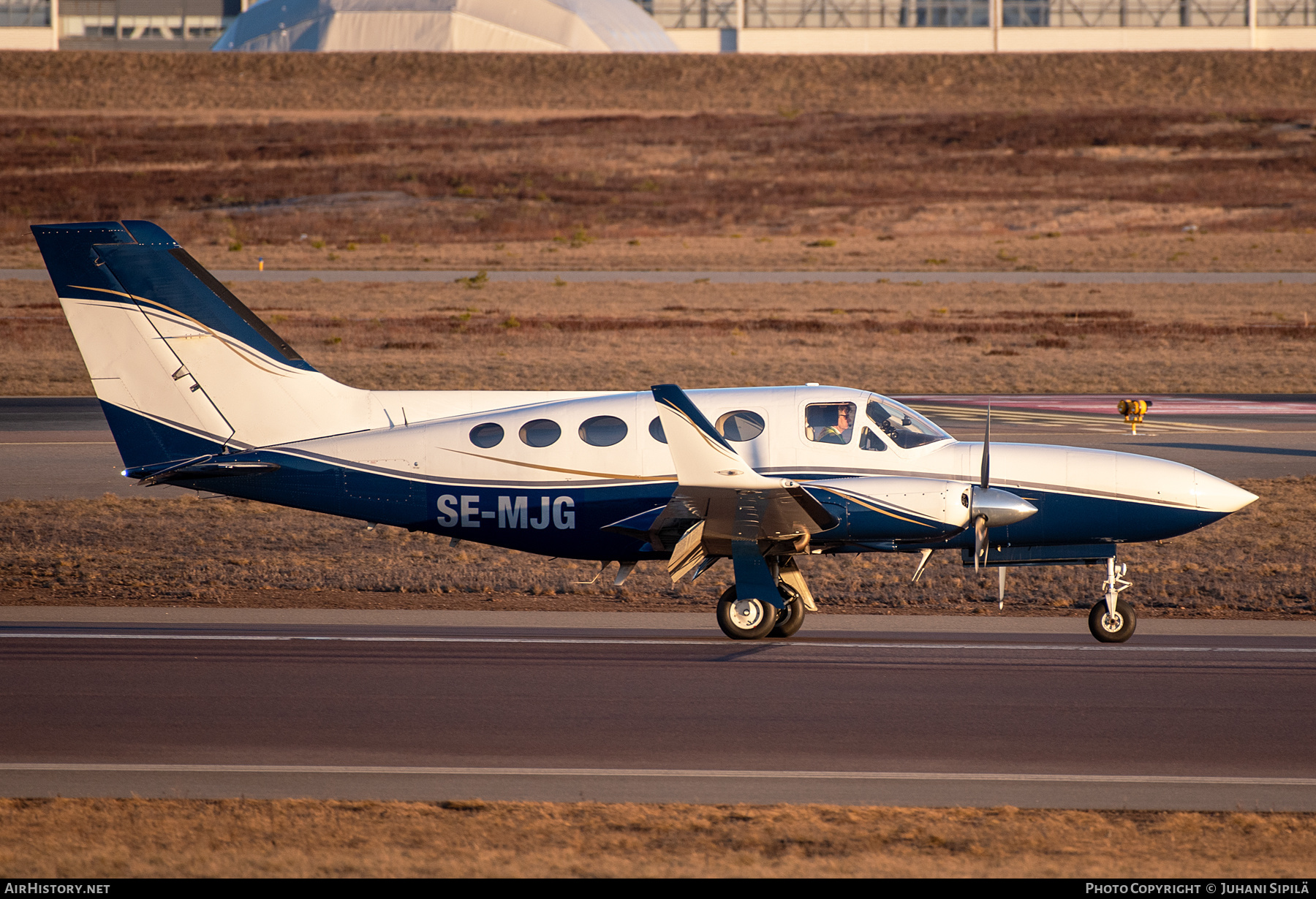 Aircraft Photo of SE-MJG | Cessna 414A Chancellor | AirHistory.net #791086