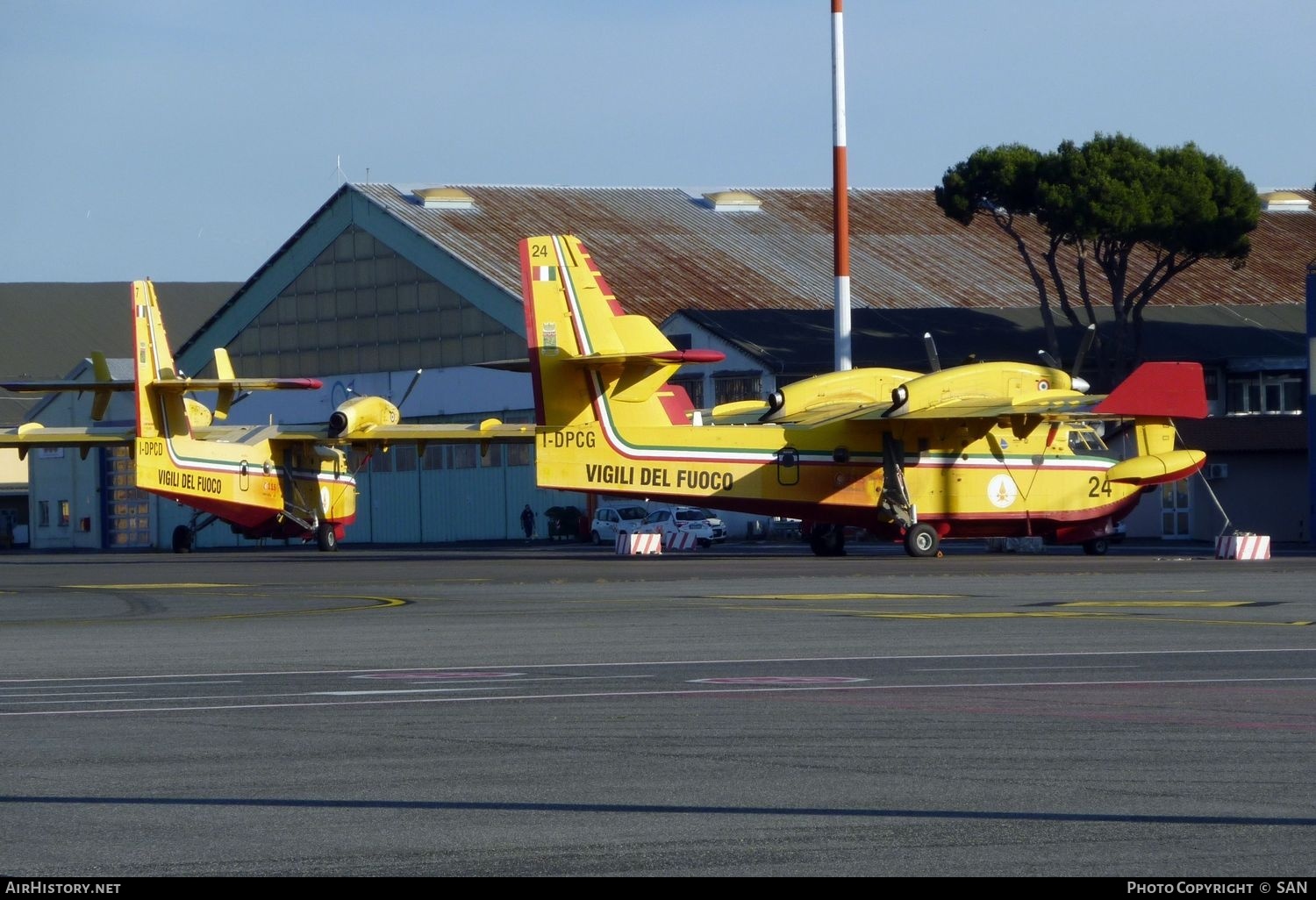 Aircraft Photo of I-DPCG | Bombardier CL-415 (CL-215-6B11) | Italy - Vigili del Fuoco | AirHistory.net #791095