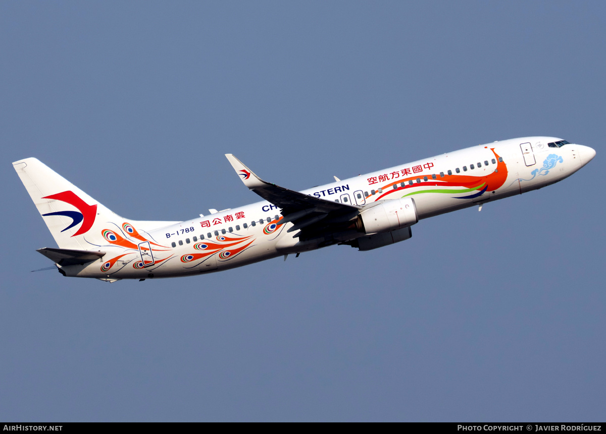Aircraft Photo of B-1788 | Boeing 737-89P | China Eastern Yunnan Airlines | AirHistory.net #791113