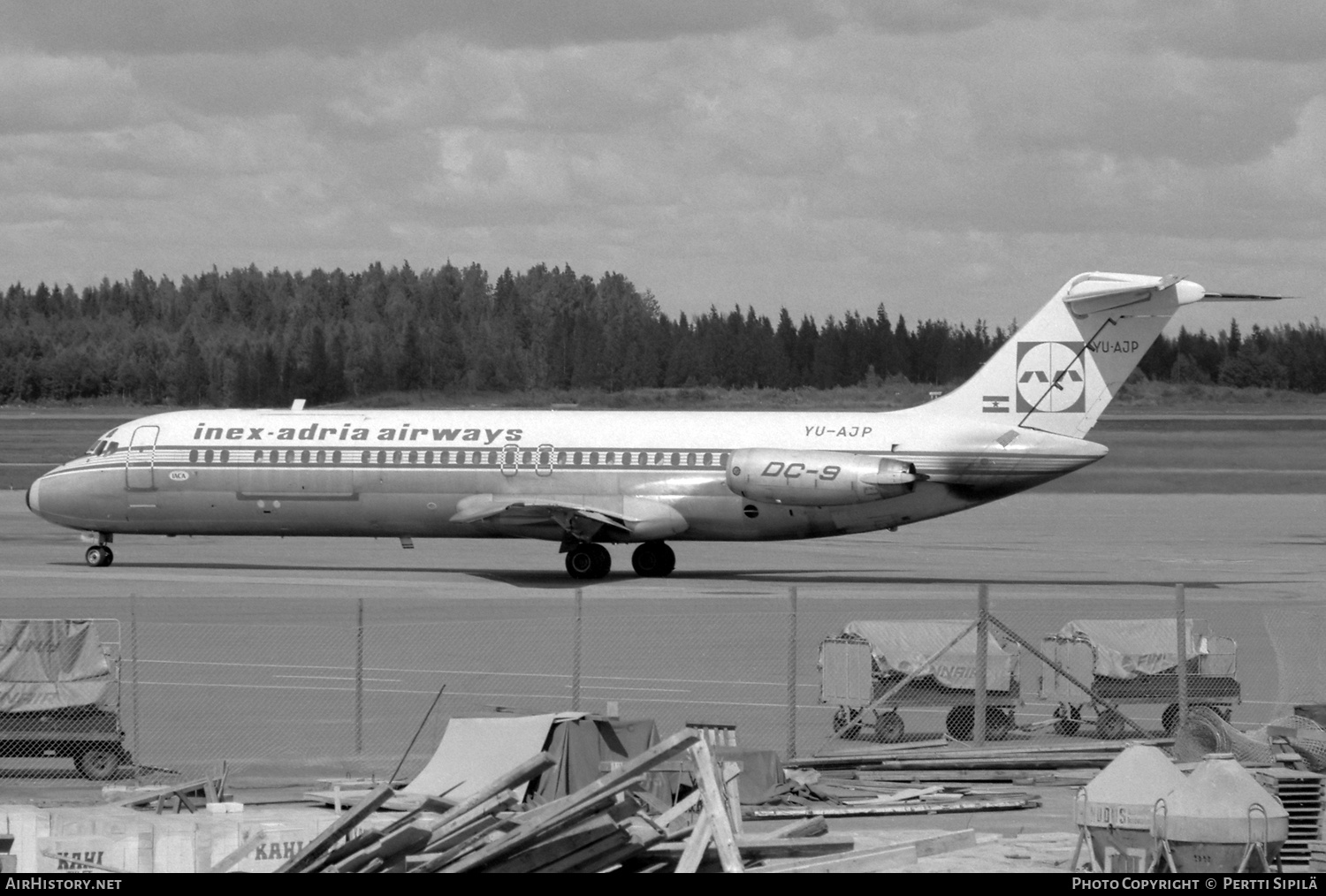 Aircraft Photo of YU-AJP | McDonnell Douglas DC-9-33CF | Inex-Adria Airways | AirHistory.net #791120