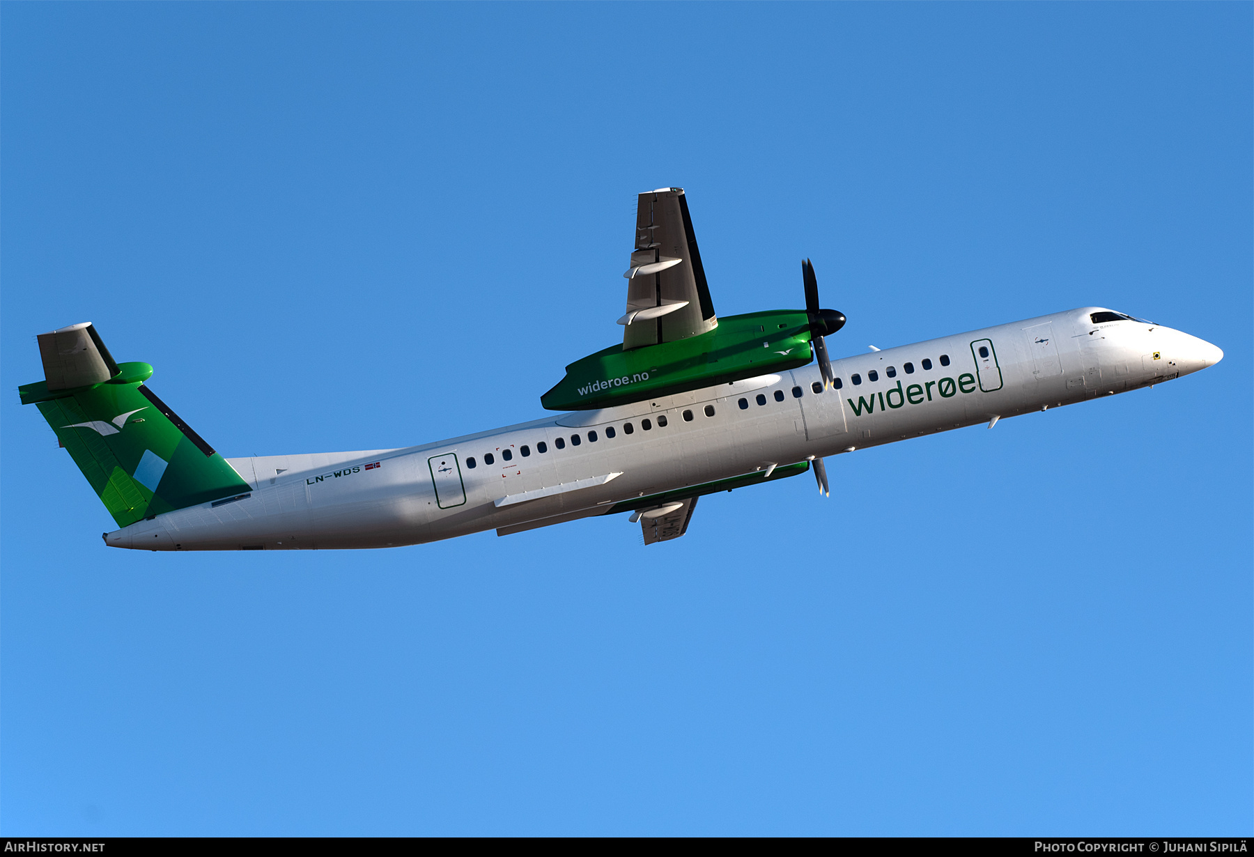 Aircraft Photo of LN-WDS | Bombardier DHC-8-402 Dash 8 | Widerøe | AirHistory.net #791124