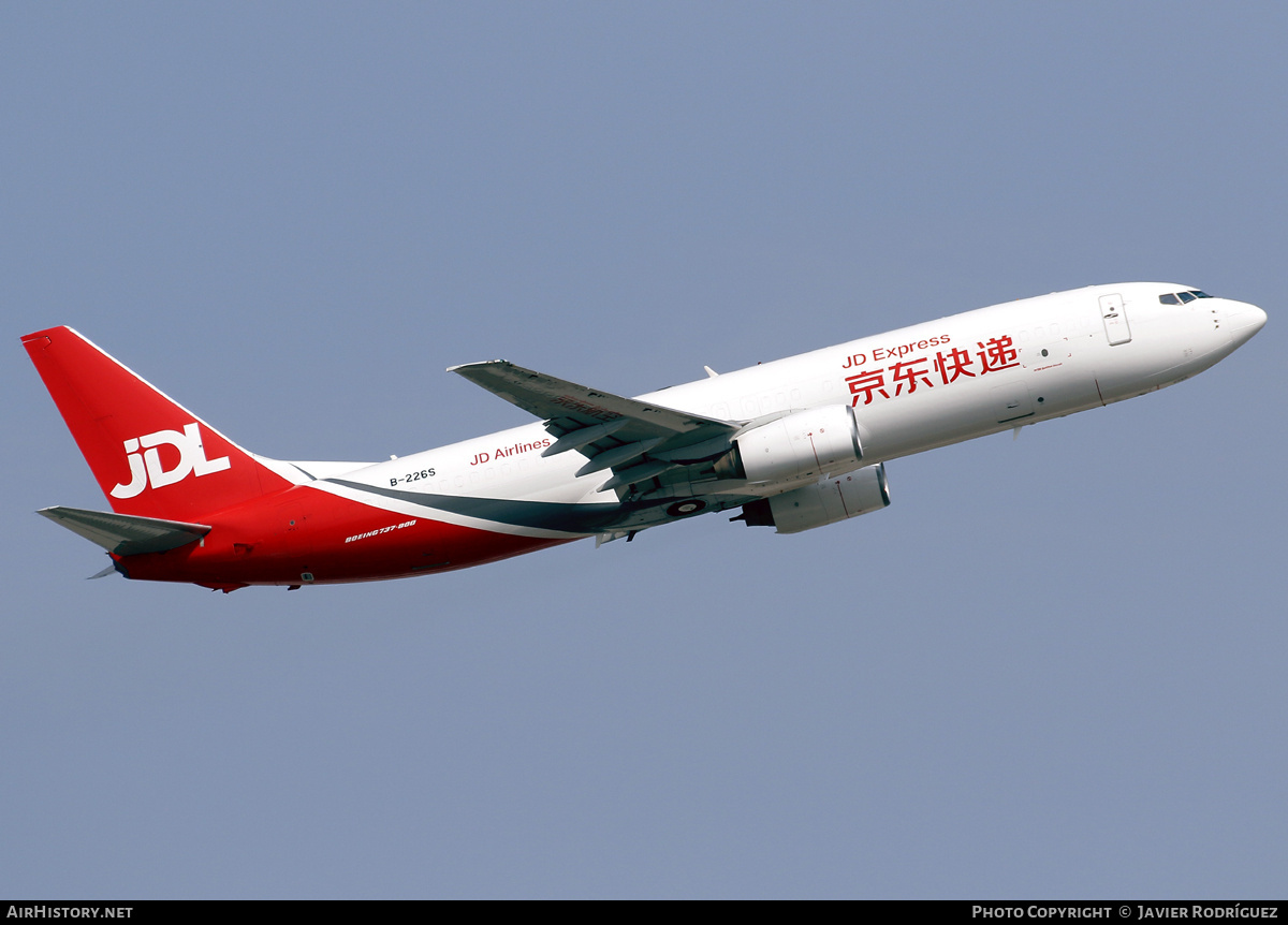 Aircraft Photo of B-226S | Boeing 737-81B | JD Airlines | AirHistory.net #791127