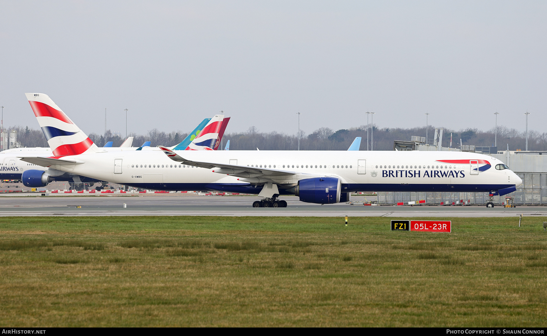 Aircraft Photo of G-XWBG | Airbus A350-1041 | British Airways | AirHistory.net #791128
