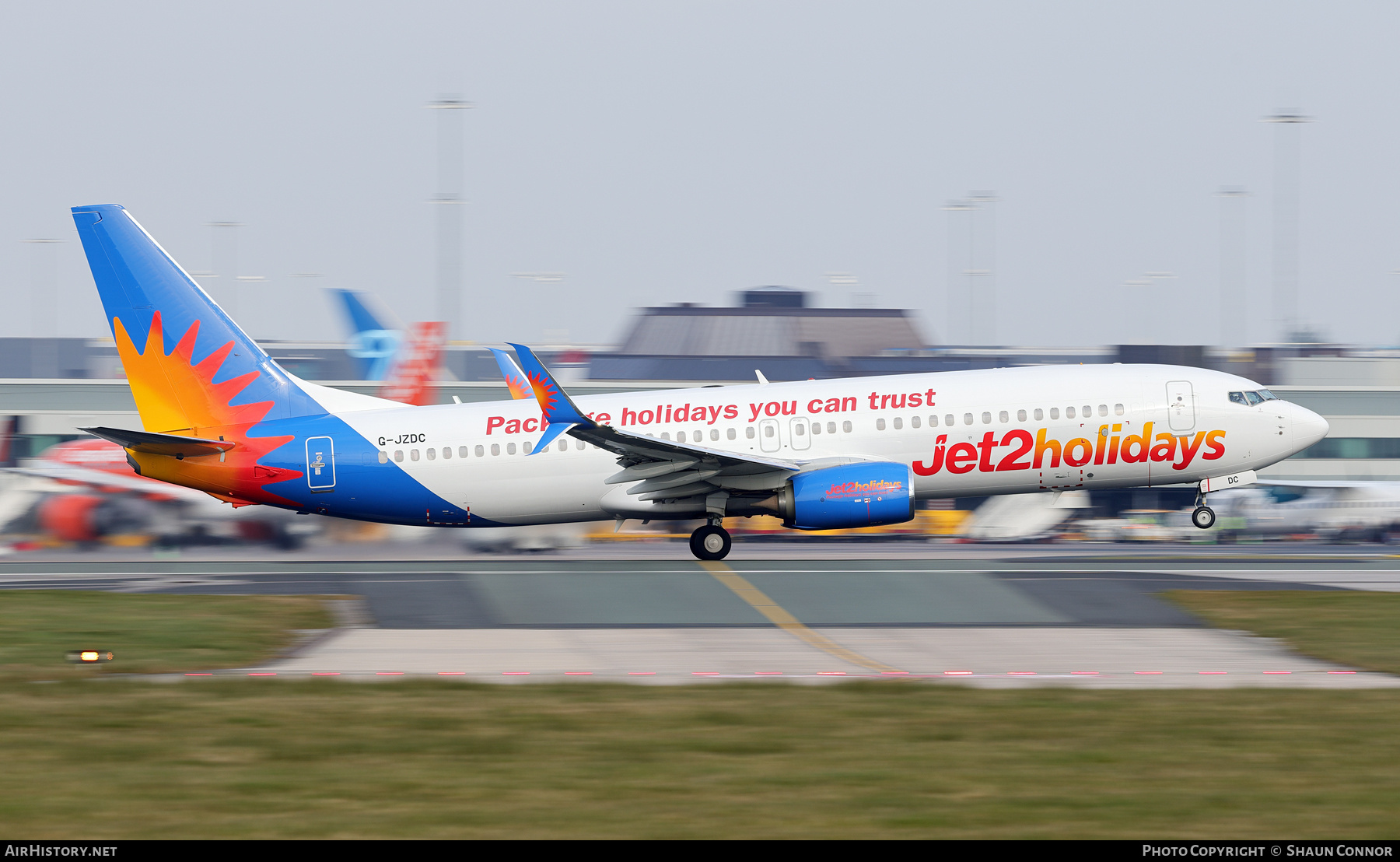 Aircraft Photo of G-JZDC | Boeing 737-82R | Jet2 Holidays | AirHistory.net #791147