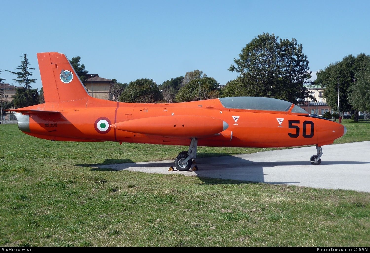 Aircraft Photo of MM54212 | Aermacchi MB-326 | Italy - Air Force | AirHistory.net #791159