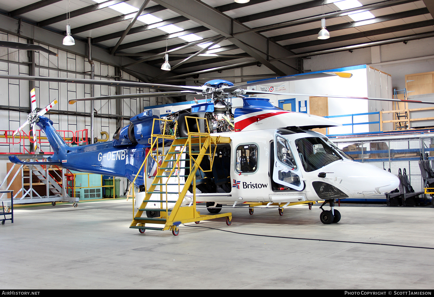 Aircraft Photo of G-OENB | AgustaWestland AW-189 | Bristow Helicopters | AirHistory.net #791187