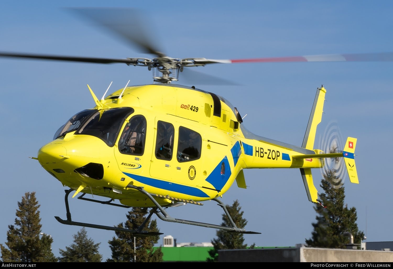 Aircraft Photo of HB-ZOP | Bell 429 GlobalRanger | Heliand | AirHistory.net #791197