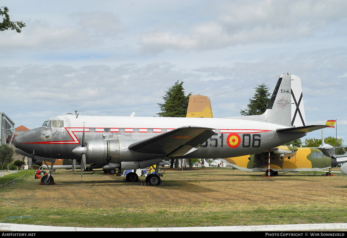 Aircraft Photo of T7-6 | CASA C207A Azor | Spain - Air Force | AirHistory.net #791203