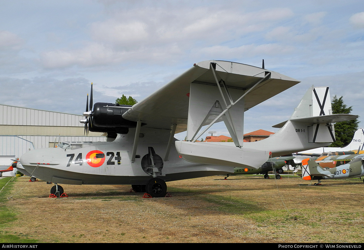 Aircraft Photo of DR.1-1 / 74-21 | Consolidated PBY-5A Catalina | Spain - Air Force | AirHistory.net #791204