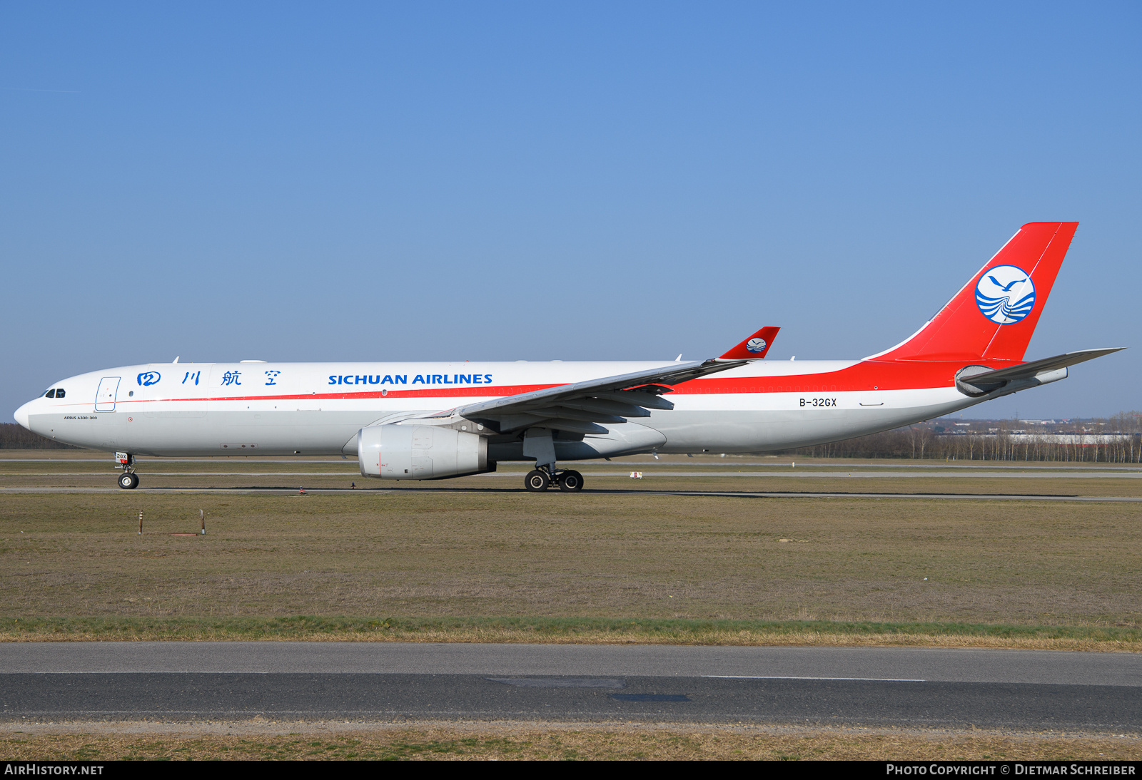 Aircraft Photo of B-32GX | Airbus A330-343/P2F | Sichuan Airlines | AirHistory.net #791209