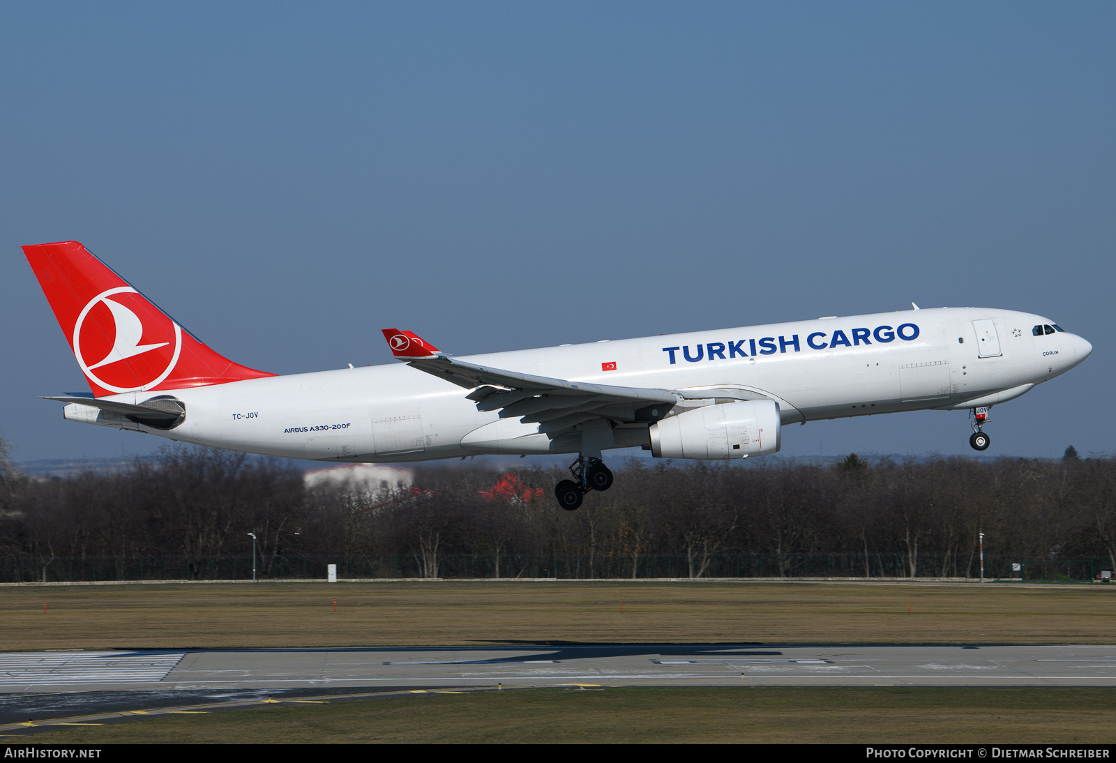 Aircraft Photo of TC-JOV | Airbus A330-243F | Turkish Airlines Cargo | AirHistory.net #791248