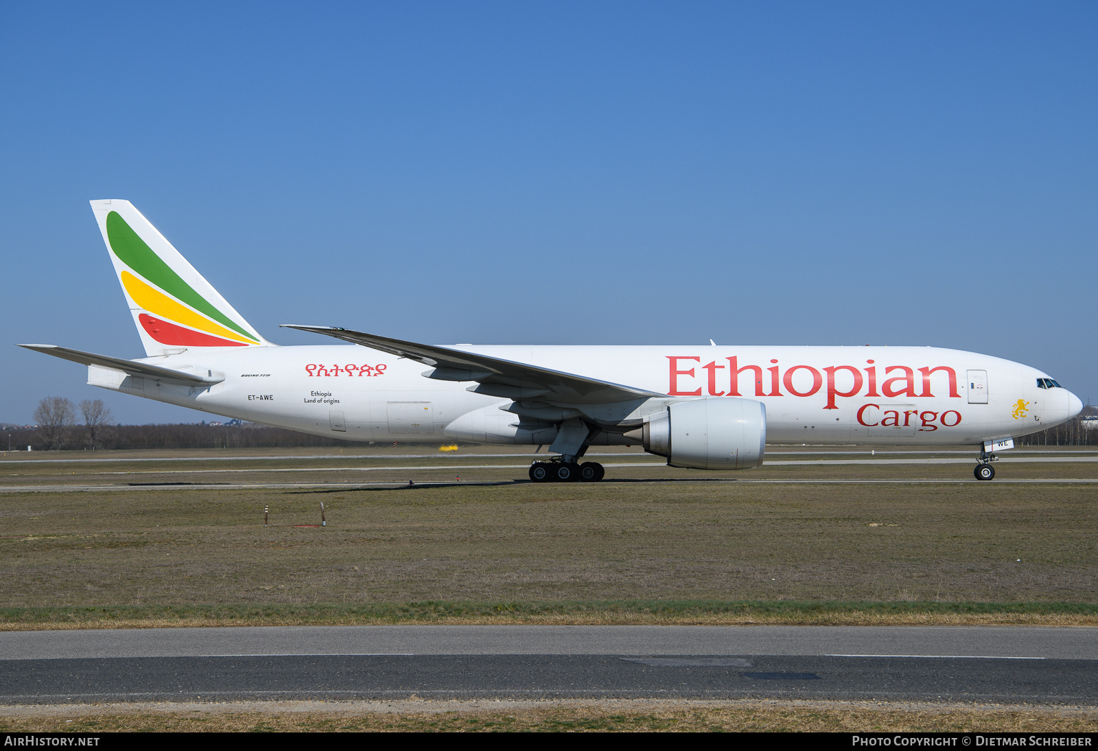 Aircraft Photo of ET-AWE | Boeing 777-F | Ethiopian Airlines Cargo | AirHistory.net #791250