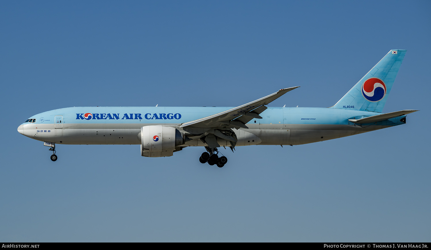 Aircraft Photo of HL8046 | Boeing 777-F | Korean Air Cargo | AirHistory.net #791257