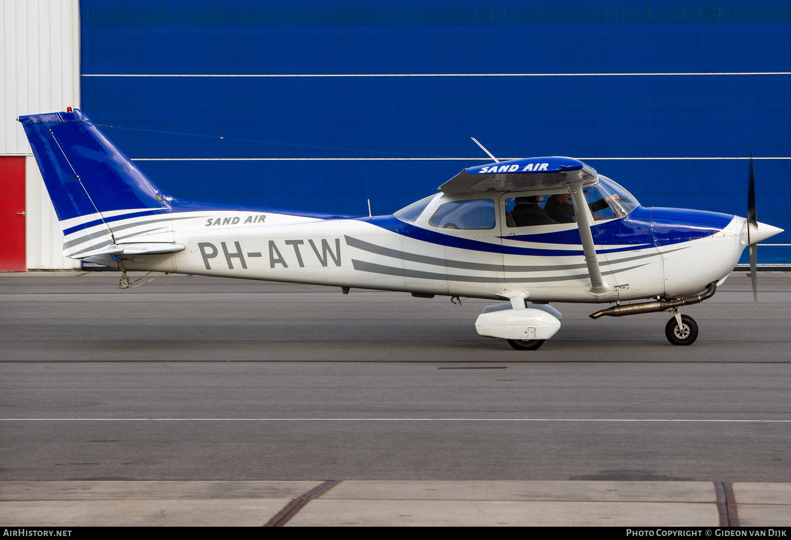 Aircraft Photo of PH-ATW | Reims F172N Skyhawk 100 II | Sand Air | AirHistory.net #791267
