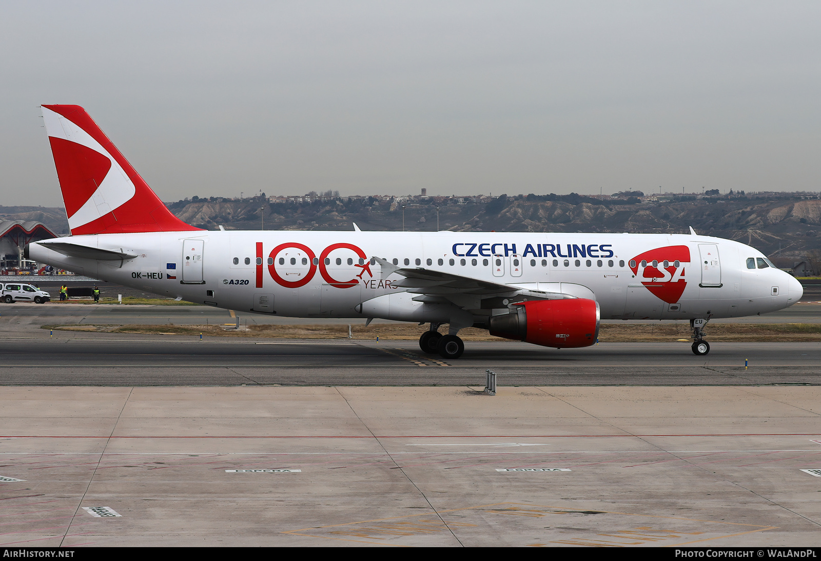 Aircraft Photo of OK-HEU | Airbus A320-214 | ČSA - Czech Airlines | AirHistory.net #791276