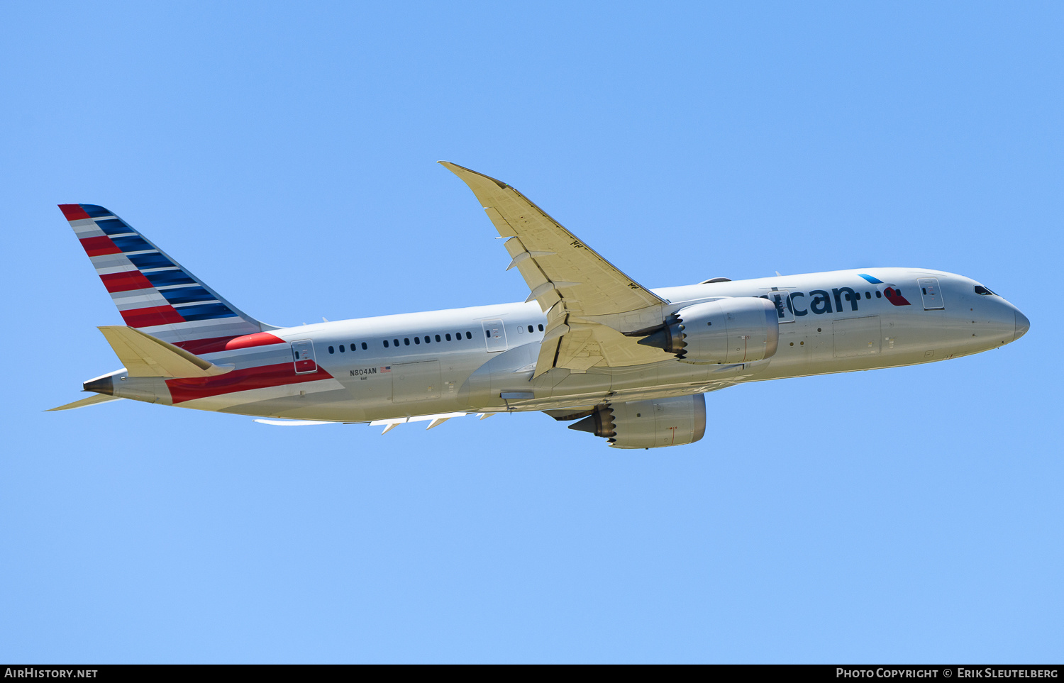 Aircraft Photo of N804AN | Boeing 787-8 Dreamliner | American Airlines | AirHistory.net #791288