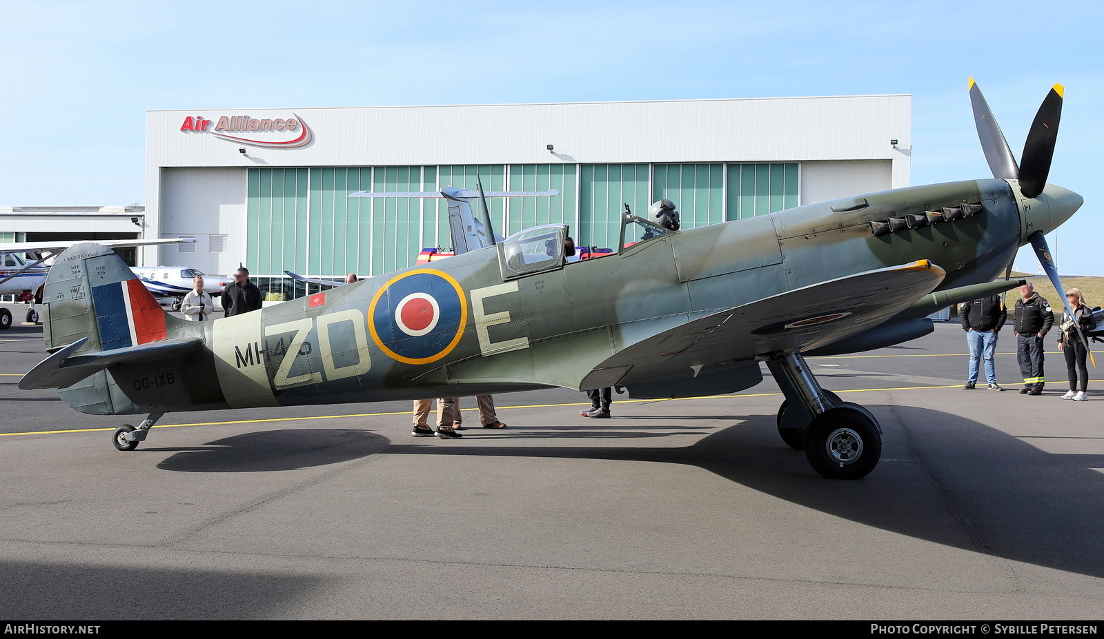 Aircraft Photo of OO-IXB / MH415 | Supermarine 361 Spitfire LF9C | UK - Air Force | AirHistory.net #791321