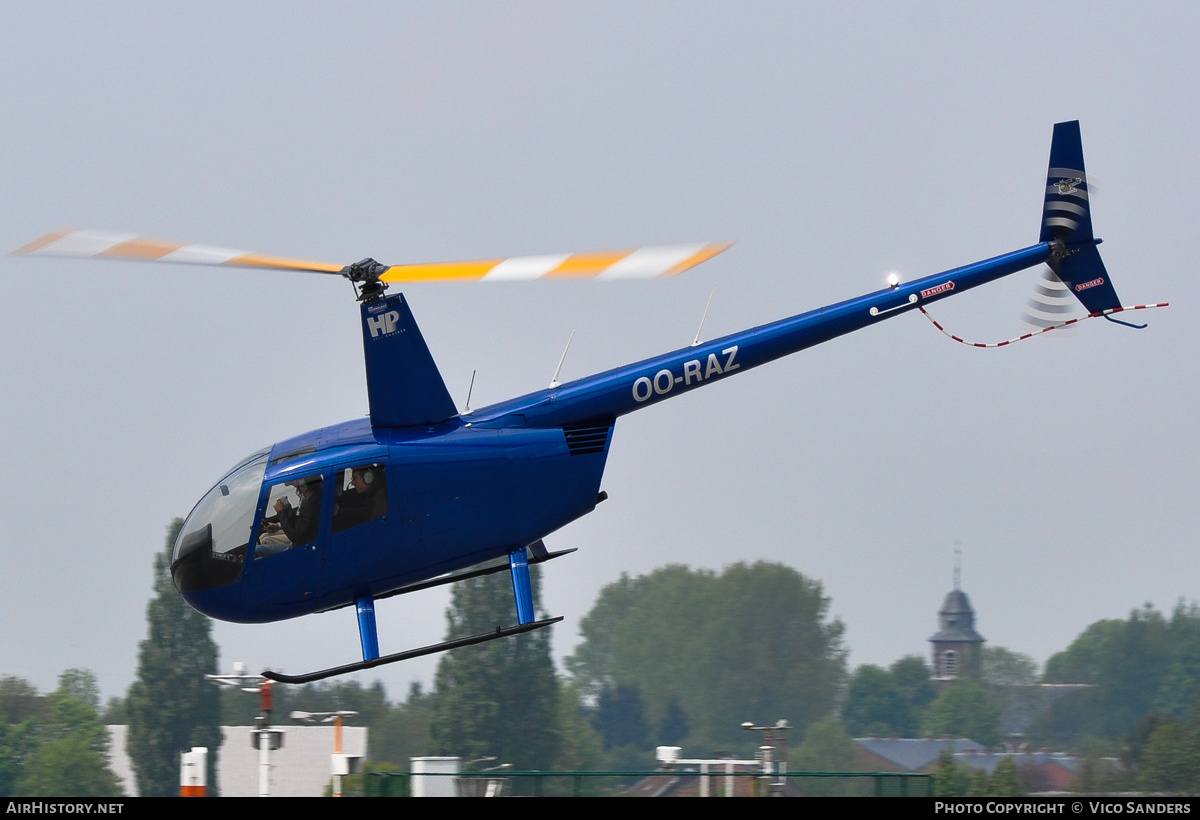 Aircraft Photo of OO-RAZ | Robinson R-44 Raven II | Heli Partner | AirHistory.net #791340