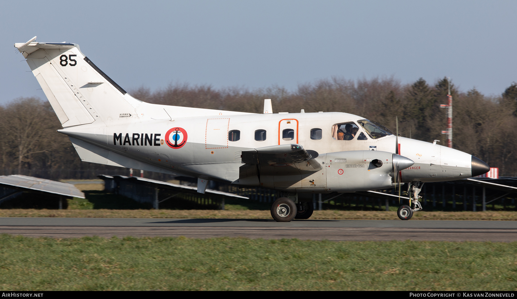 Aircraft Photo of 85 | Embraer EMB-121AN Xingu | France - Navy | AirHistory.net #791367