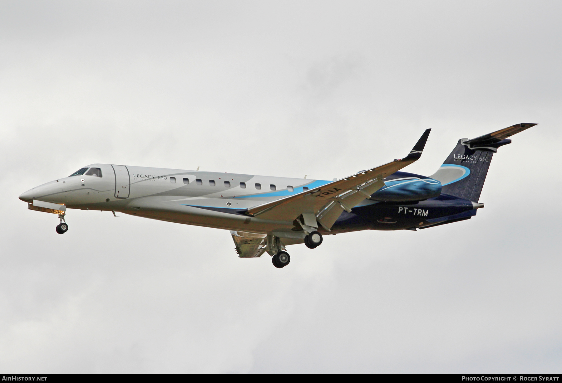 Aircraft Photo of PT-TRM | Embraer Legacy 650 (EMB-135BJ) | AirHistory.net #791377