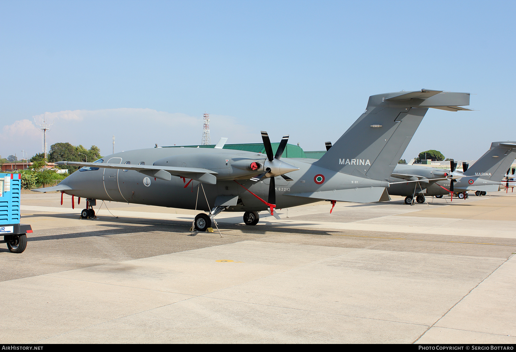 Aircraft Photo of MM62212 | Piaggio P-180AM Avanti | Italy - Navy | AirHistory.net #791381
