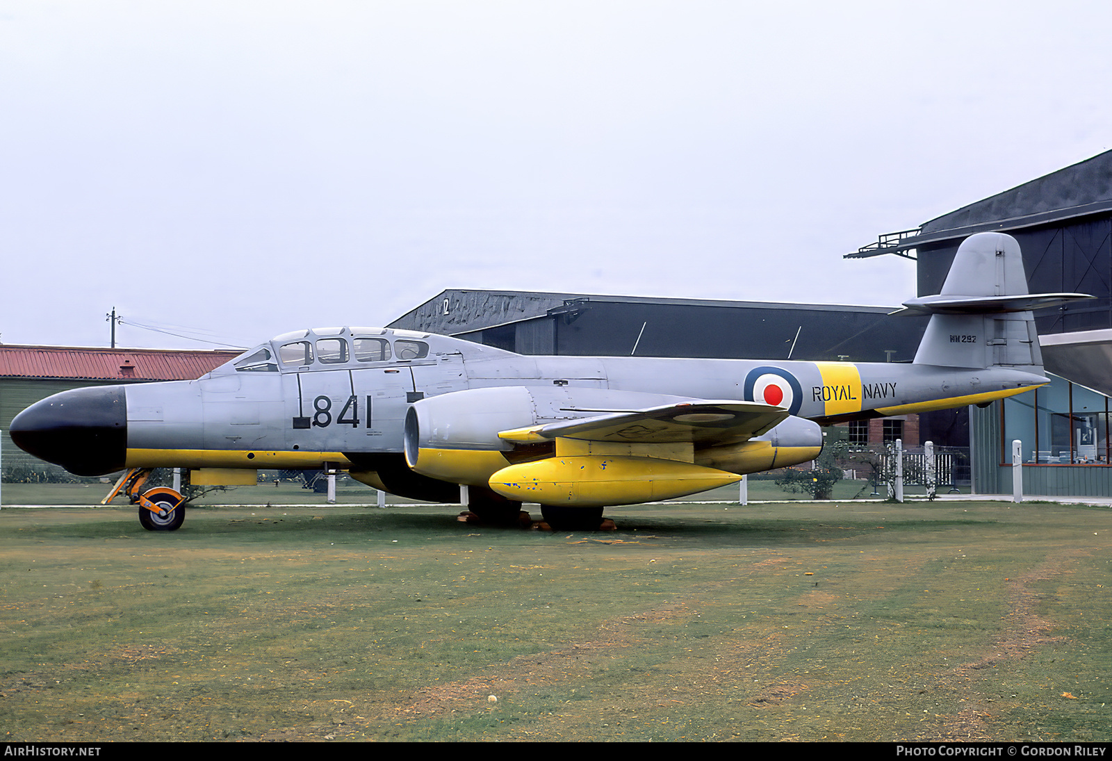 Aircraft Photo of WM292 | Gloster Meteor TT20 | UK - Navy | AirHistory.net #791388