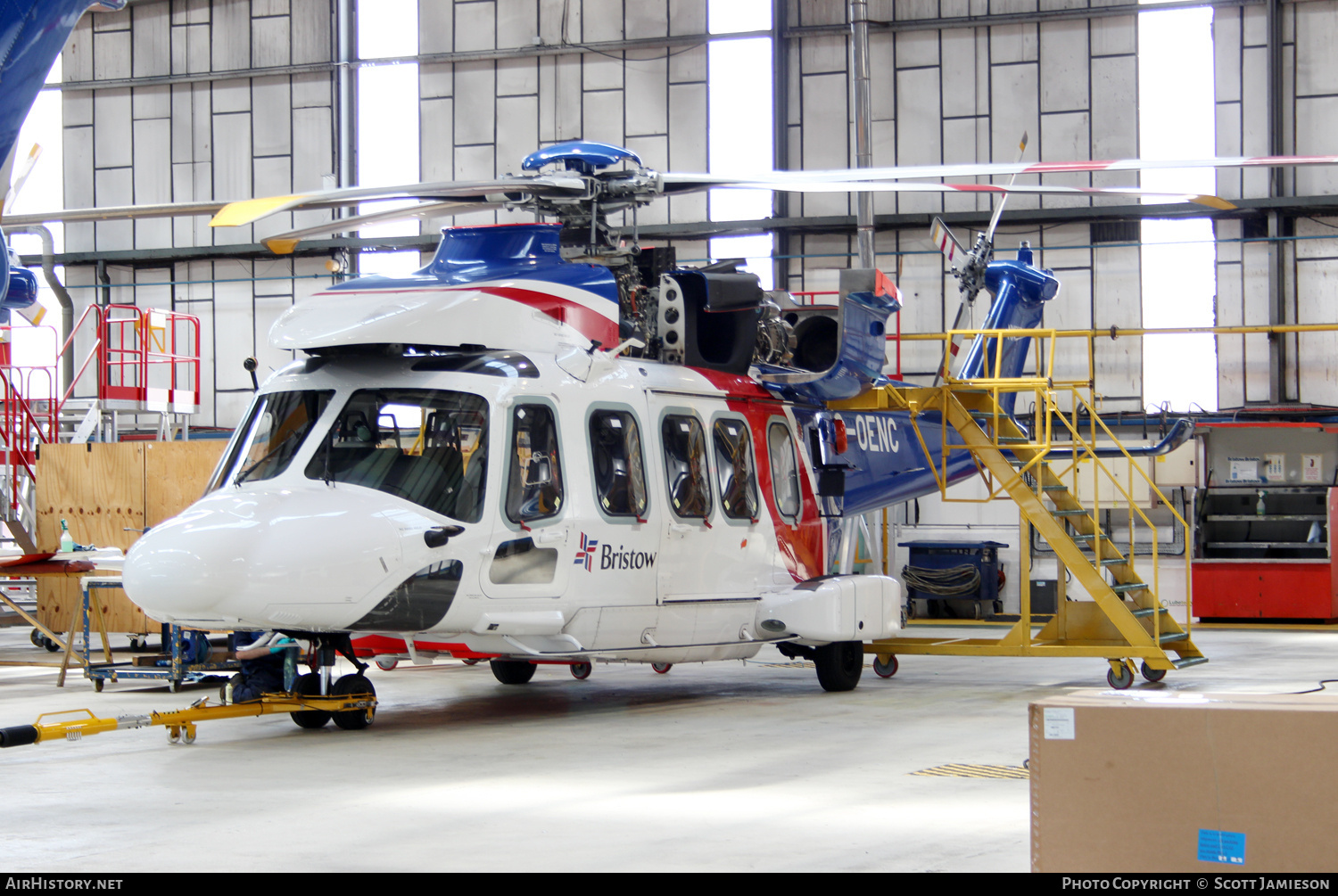 Aircraft Photo of G-OENC | AgustaWestland AW-189 | Bristow Helicopters | AirHistory.net #791396