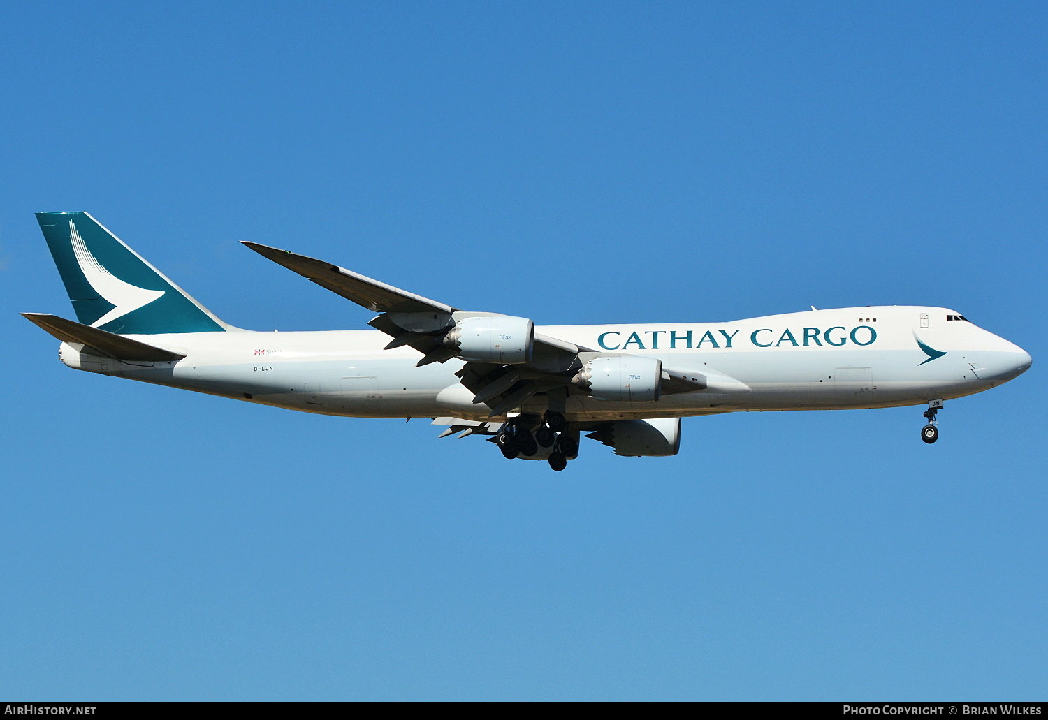 Aircraft Photo of B-LJN | Boeing 747-867F/SCD | Cathay Cargo | AirHistory.net #791404