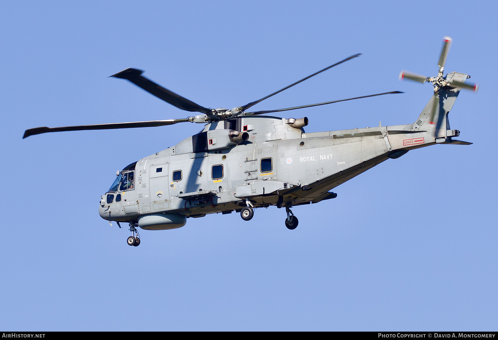 Aircraft Photo of ZH829 | EHI EH101-111 Merlin HM2 | UK - Navy | AirHistory.net #791409