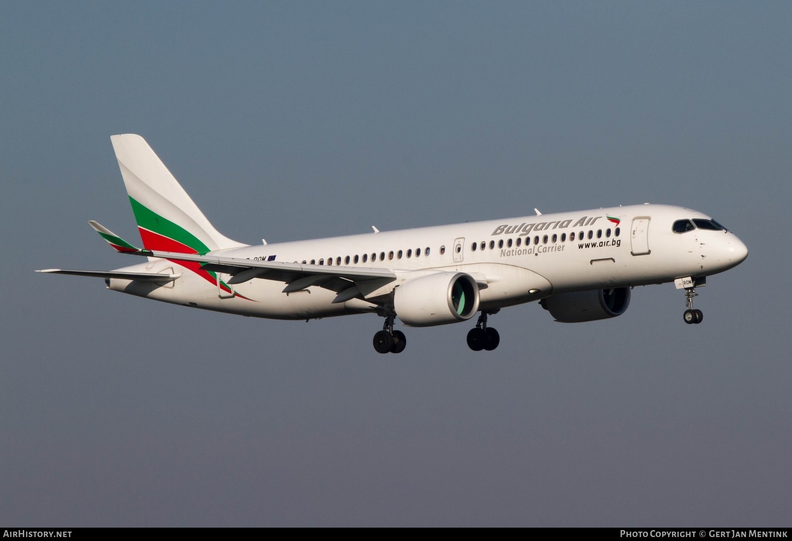 Aircraft Photo of LZ-ROM | Airbus A220-371 (BD-500-1A11) | Bulgaria Air | AirHistory.net #791418