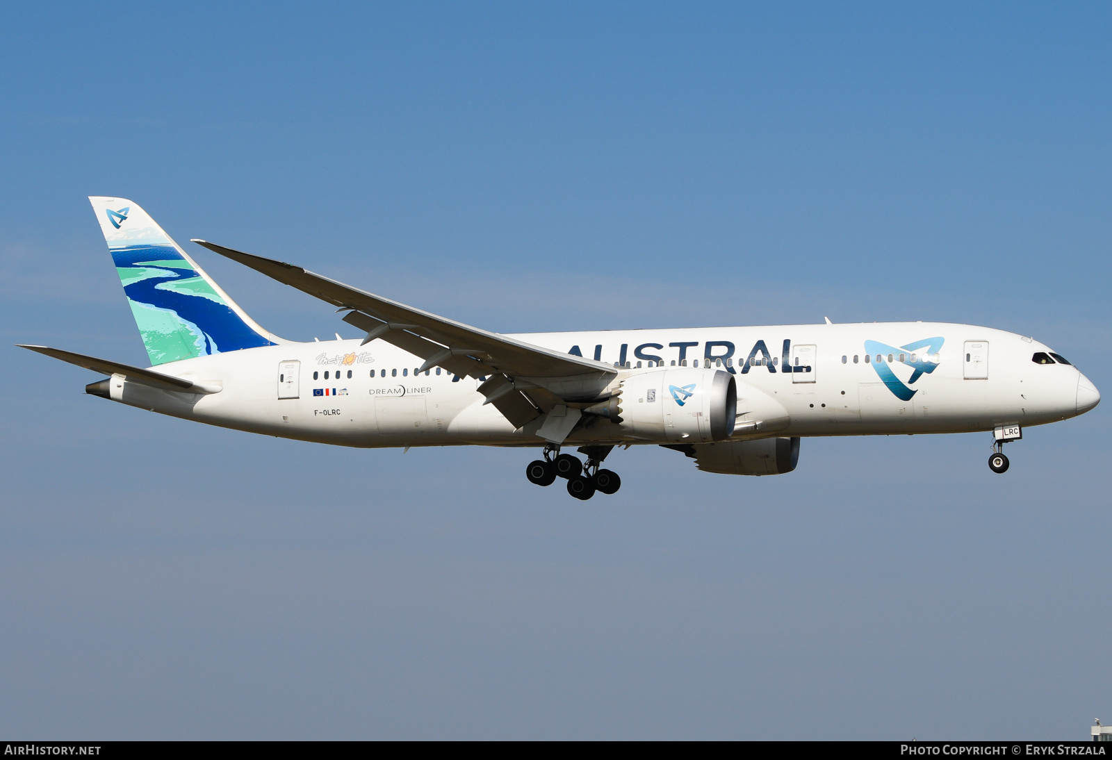 Aircraft Photo of F-OLRC | Boeing 787-8 Dreamliner | Air Austral | AirHistory.net #791436
