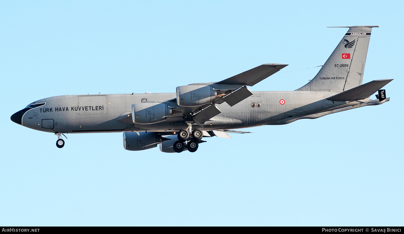Aircraft Photo of 57-2609 | Boeing KC-135R Stratotanker | Turkey - Air Force | AirHistory.net #791441