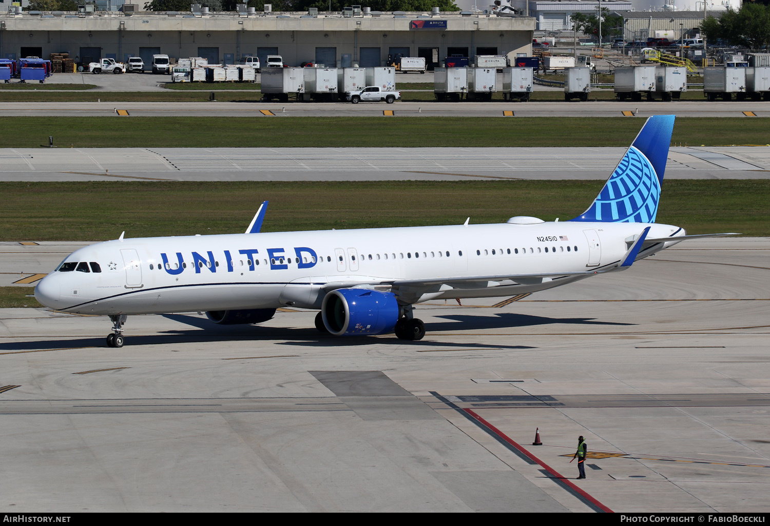Aircraft Photo of N24510 | Airbus A321-271NX | United Airlines | AirHistory.net #791449