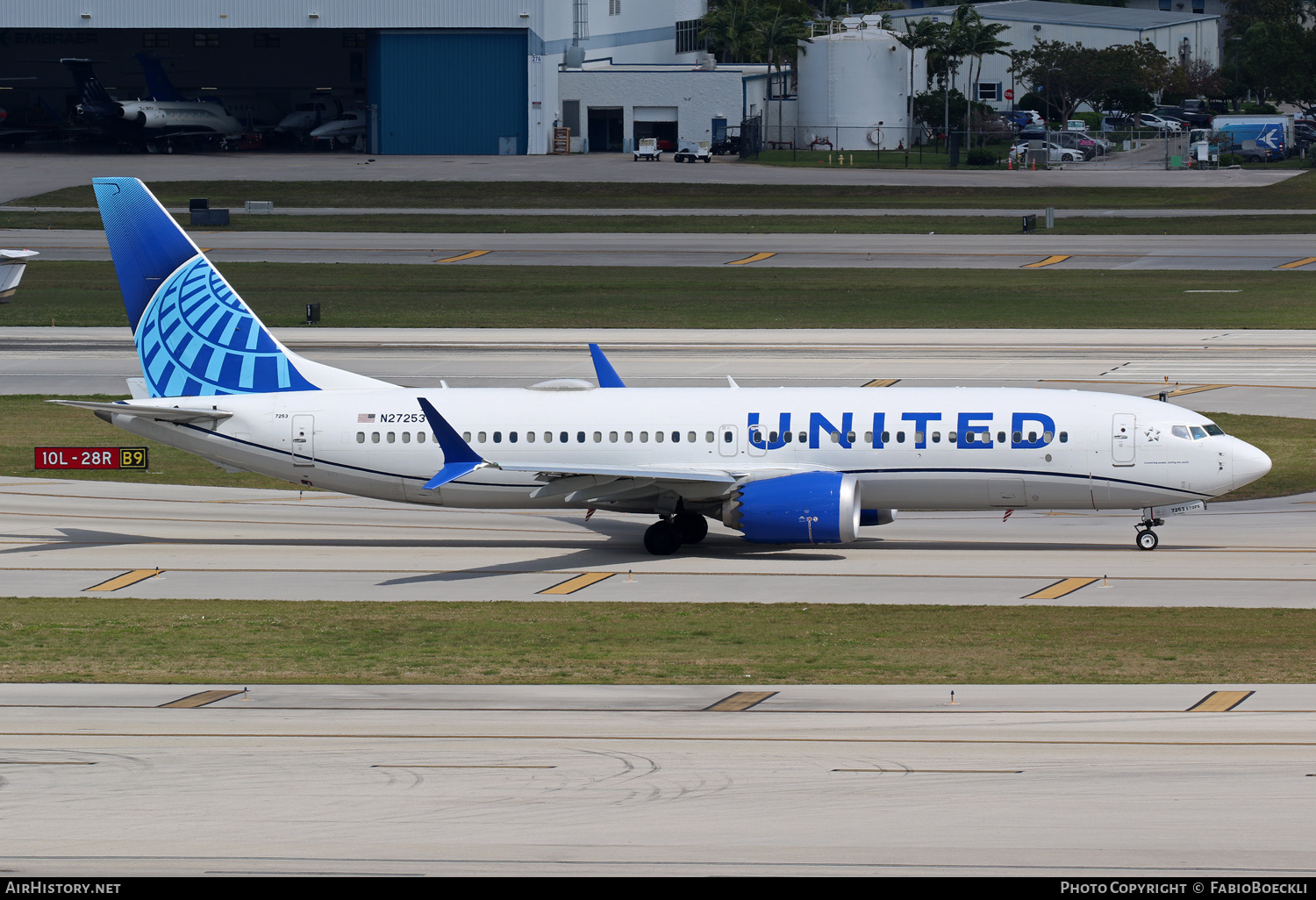 Aircraft Photo of N27253 | Boeing 737-8 Max 8 | United Airlines | AirHistory.net #791450