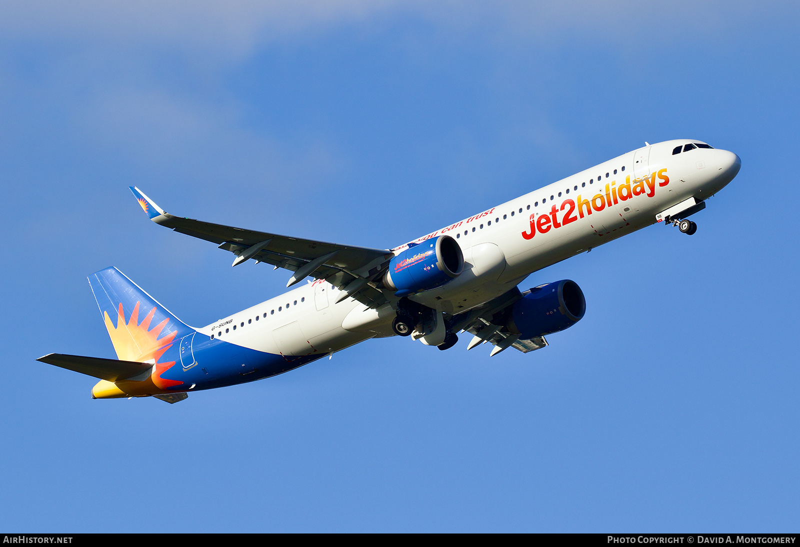 Aircraft Photo of G-SUNB | Airbus A321-251NX | Jet2 Holidays | AirHistory.net #791458