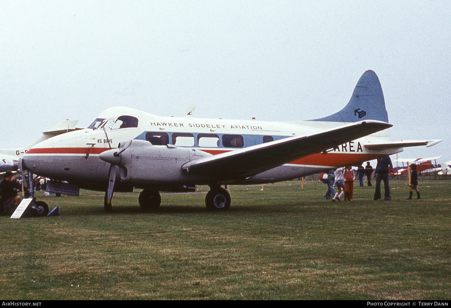 Aircraft Photo of G-AREA | De Havilland D.H. 104 Dove 8 | Hawker Siddeley Aviation | AirHistory.net #791479