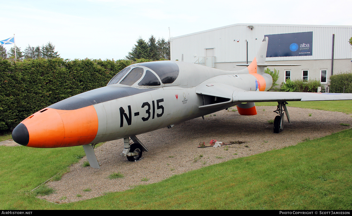 Aircraft Photo of N-315 | Hawker Hunter T7 | Netherlands - Air Force | AirHistory.net #791492