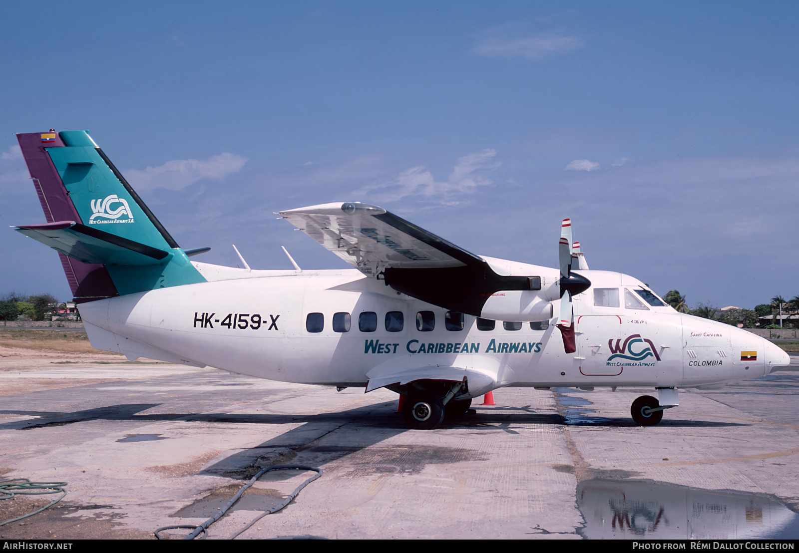 Aircraft Photo of HK-4159-X | Let L-410UVP-E10A Turbolet | West Caribbean Airways | AirHistory.net #791523