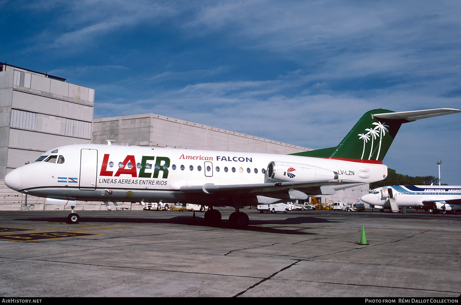 Aircraft Photo of LV-LZN | Fokker F28-1000 Fellowship | LAER - Línea Aérea de Entre Ríos | AirHistory.net #791531