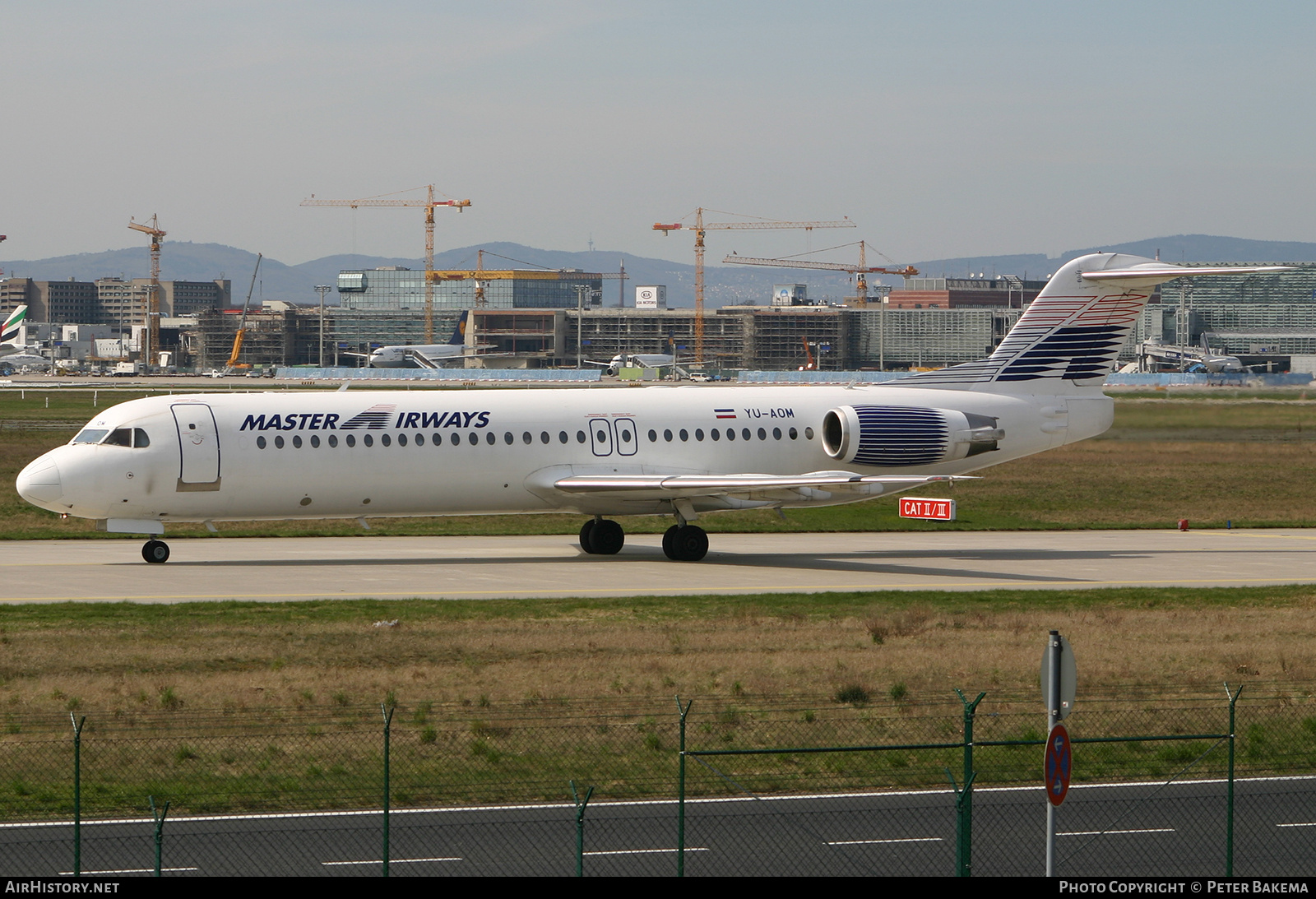 Aircraft Photo of YU-AOM | Fokker 100 (F28-0100) | Master Airways | AirHistory.net #791541