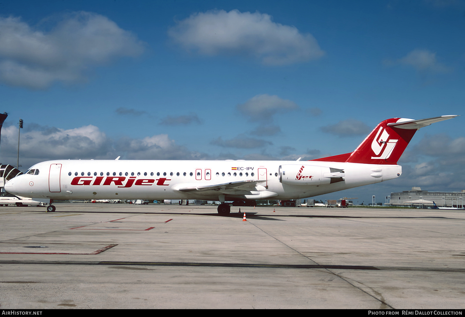 Aircraft Photo of EC-IPV | Fokker 100 (F28-0100) | GIRjet | AirHistory.net #791547
