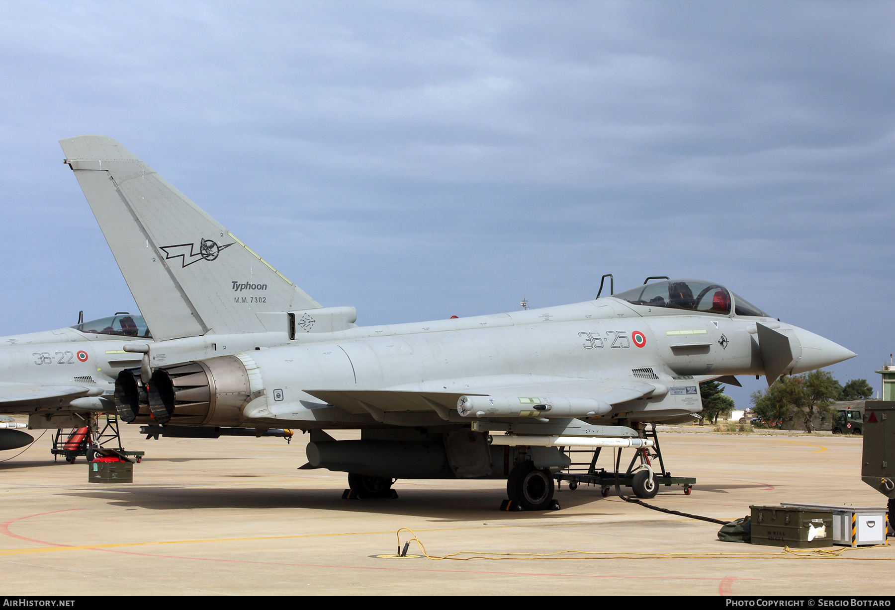 Aircraft Photo of MM7302 | Eurofighter F-2000A Typhoon | Italy - Air Force | AirHistory.net #791554