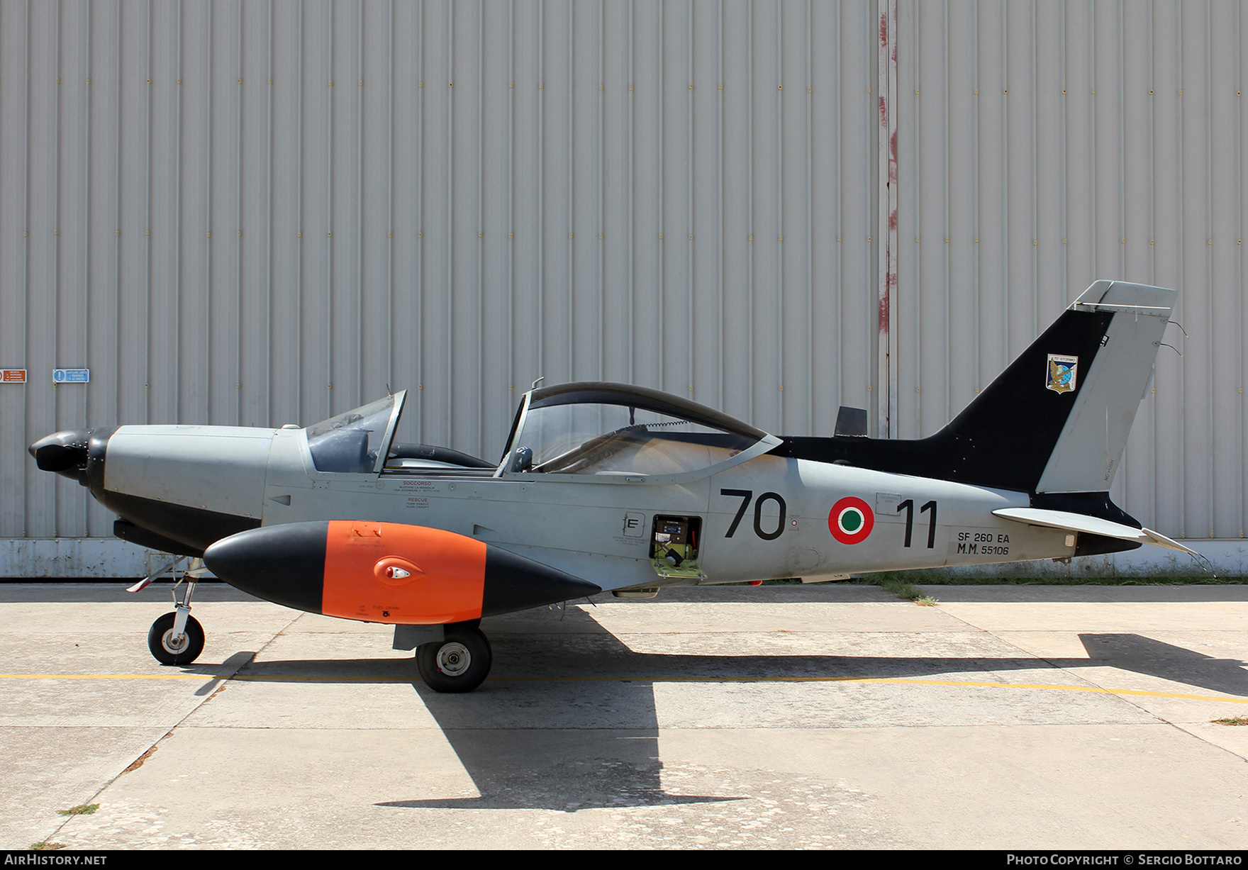 Aircraft Photo of MM55106 | Aermacchi SF-260EA | Italy - Air Force | AirHistory.net #791563