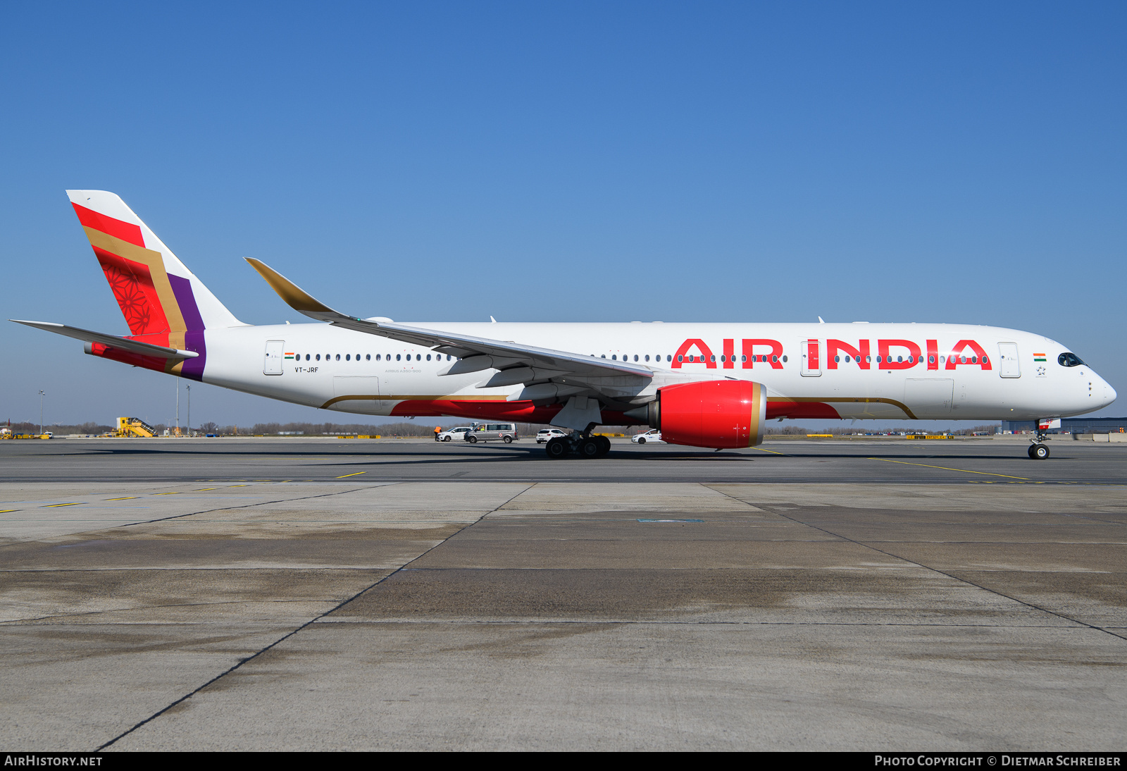 Aircraft Photo of VT-JRF | Airbus A350-941 | Air India | AirHistory.net #791573