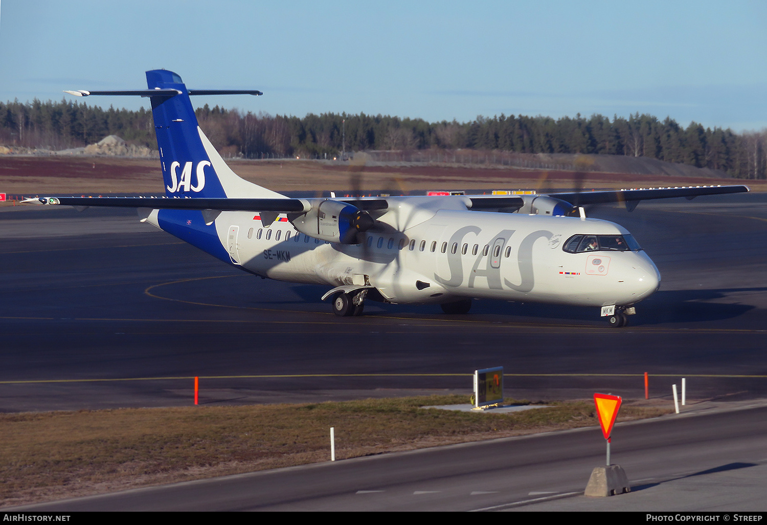 Aircraft Photo of SE-MKM | ATR ATR-72-600 (ATR-72-212A) | Scandinavian Airlines - SAS | AirHistory.net #791577